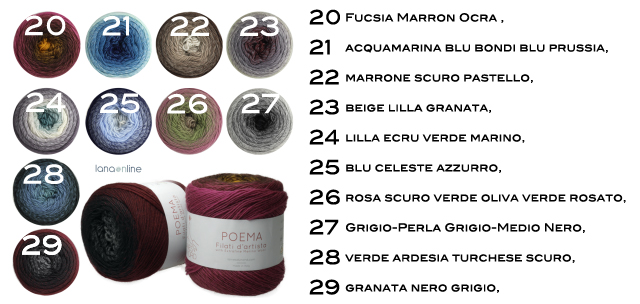 Cartella Colori Poema